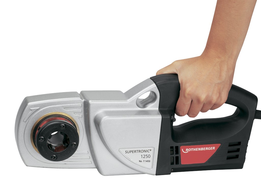 Электрический резьбонарезной клупп SUPERTRONIC 1250 (Супертроник 1250) D 1/2 - 1,1/4" BSPT