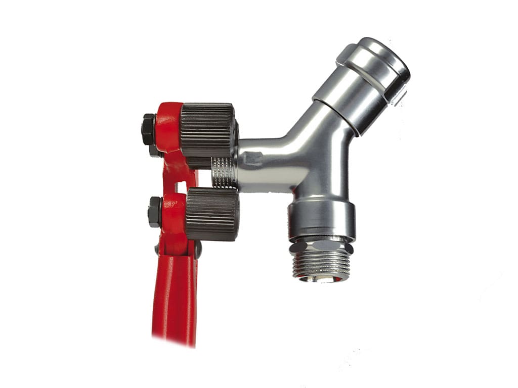 Устройство для обработки края резьбы 3/8 - 2"