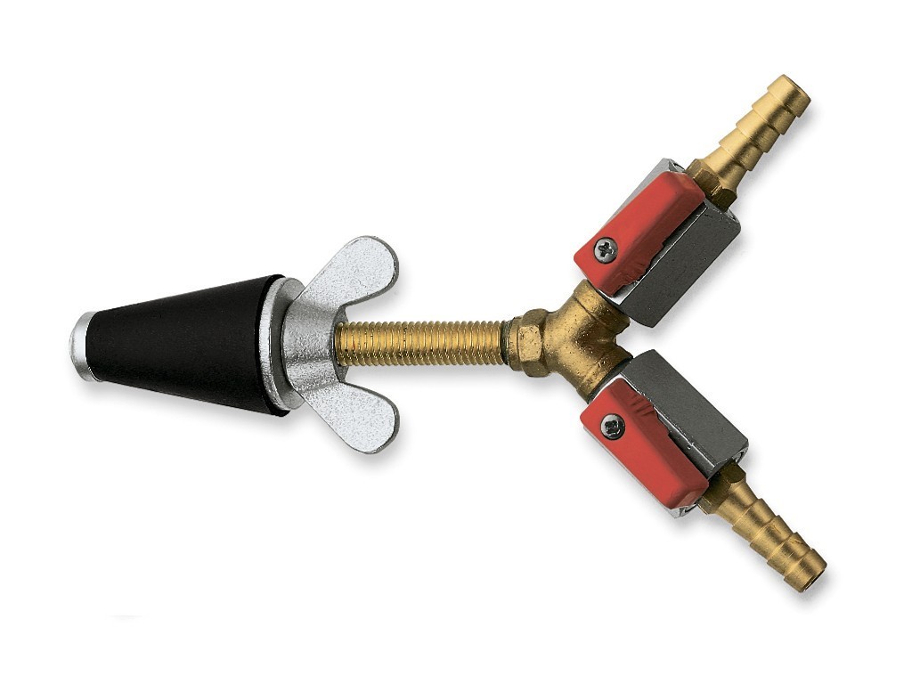 Коническая форма с 2 шаровыми кранами (размер 1)