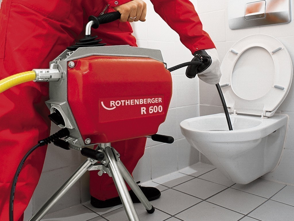 Электромеханическая прочистная машина R 600 с набором принадлежностей и инструмента