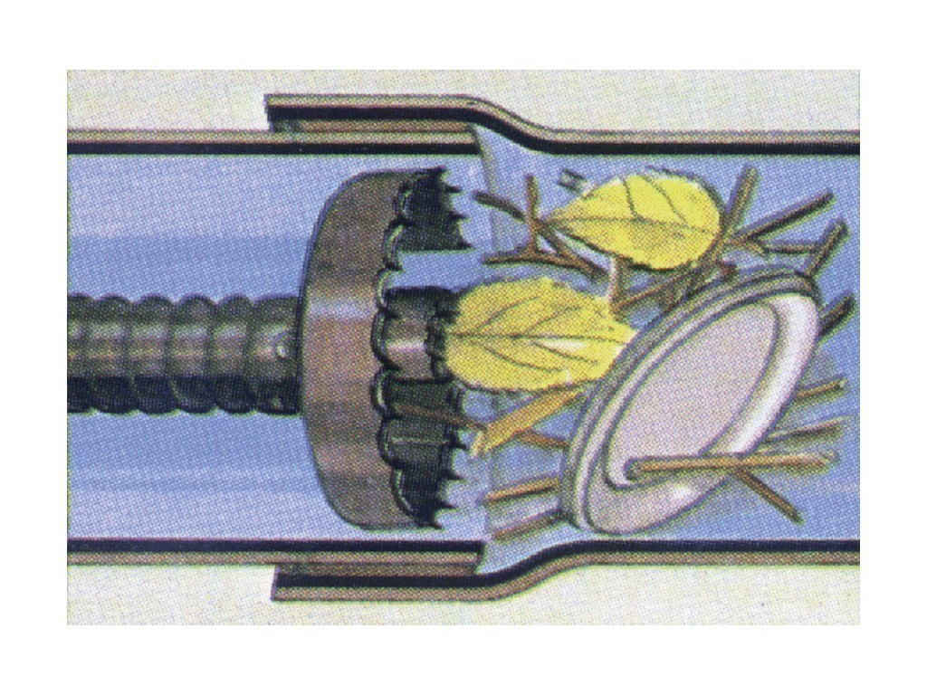 Зубчатая спиральная насадка с муфтой 16 мм