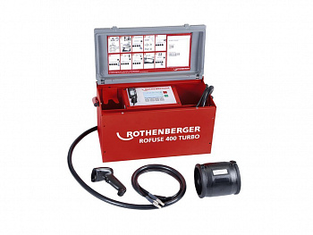 Сварочный аппарат для электромуфтовой сварки полимерных труб ROWELD ROFUSE 400 TURBO