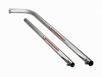 Телескопическая направляющая труба для колодцев и ливнеспусков, 2 части