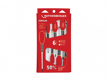 Набор отверток EUROLINE Pozidriv (Евролайн)