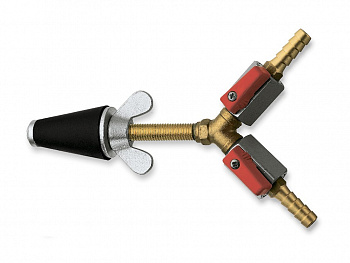 Коническая форма с 2 шаровыми кранами (размер 1)