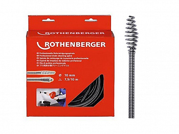 Запасная спираль для ROSPI 10, диаметр 10 мм, длина 7,5 м, стальной сердечник.